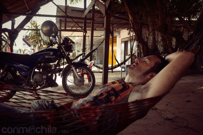 Parada a descansar