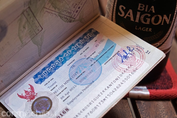 El visado de Tailandia en Ho Chi Minh