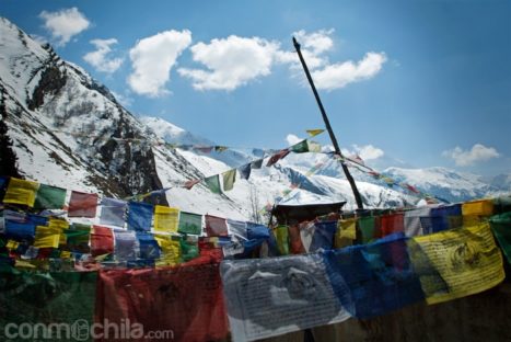 Banderas de oración en Nepal