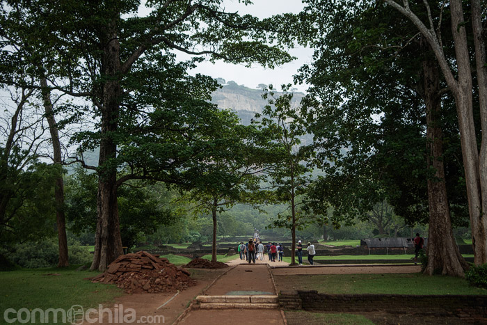 Camino de la Lion's Rock de Sigiriya