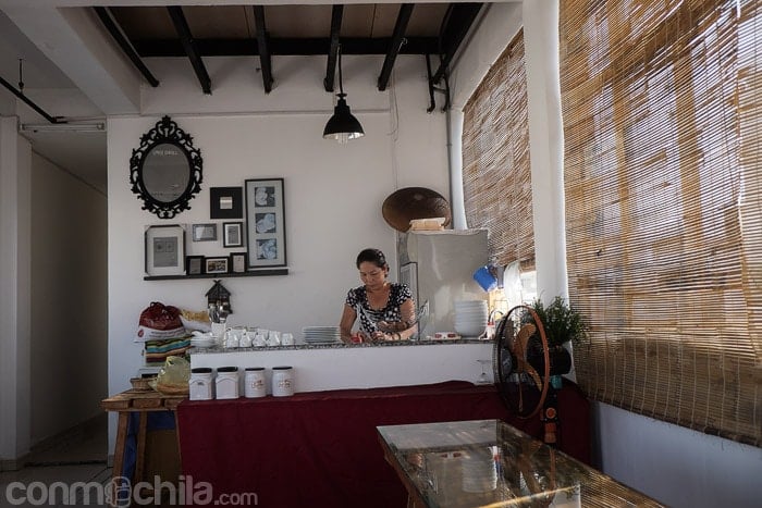 La cocinera en el ático