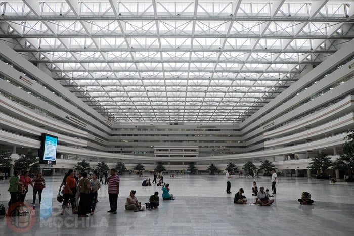 El pedazo de edificio...