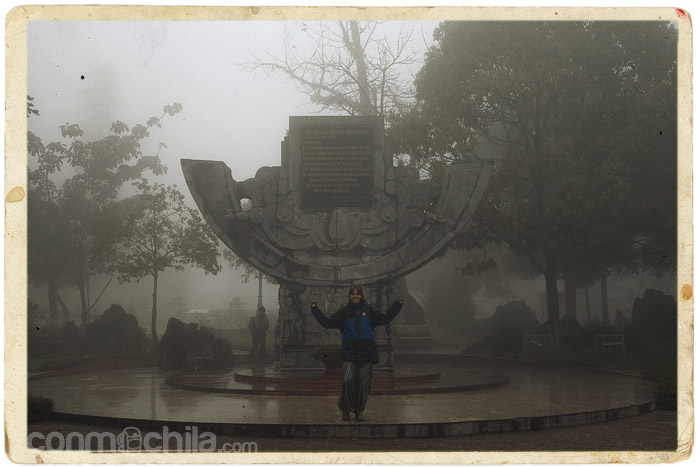 Bienvenidos a Sapa con niebla