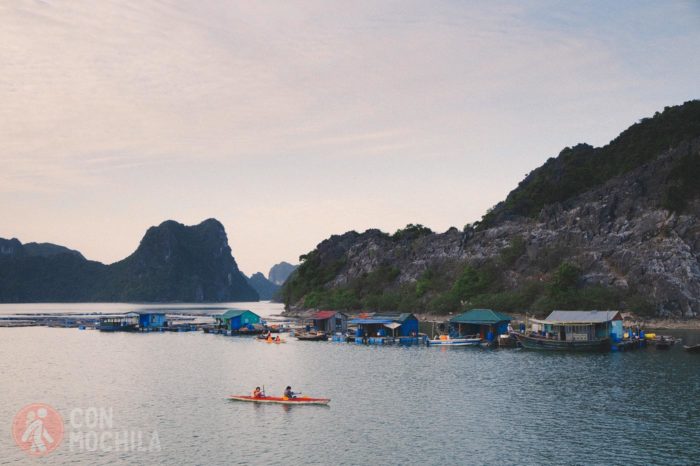 Algunos pueblos flotantes