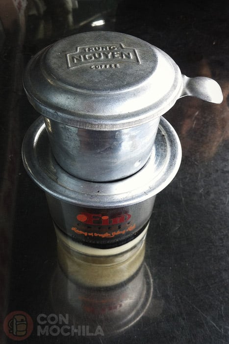The delicious cà phê sữa