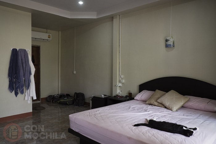 Interior de la habitación
