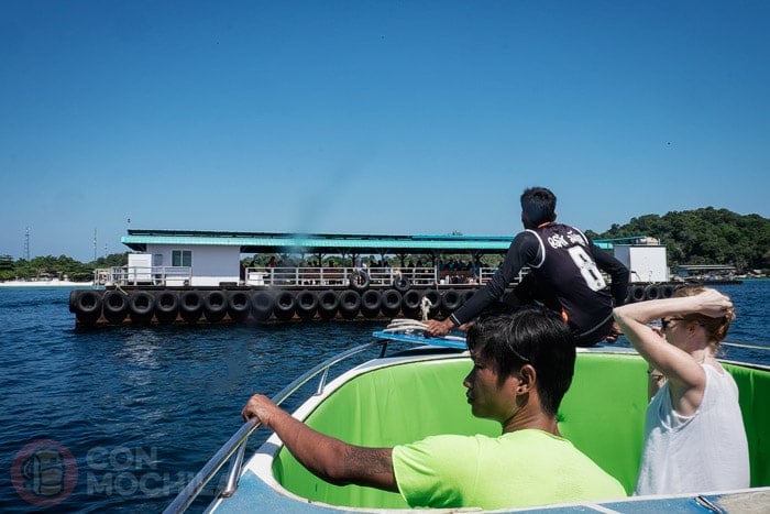 The platform in Koh Lipe