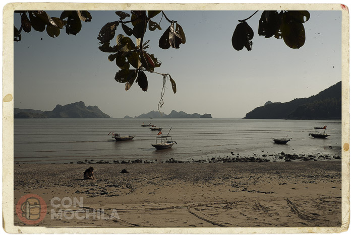 Una de las playas que vimos