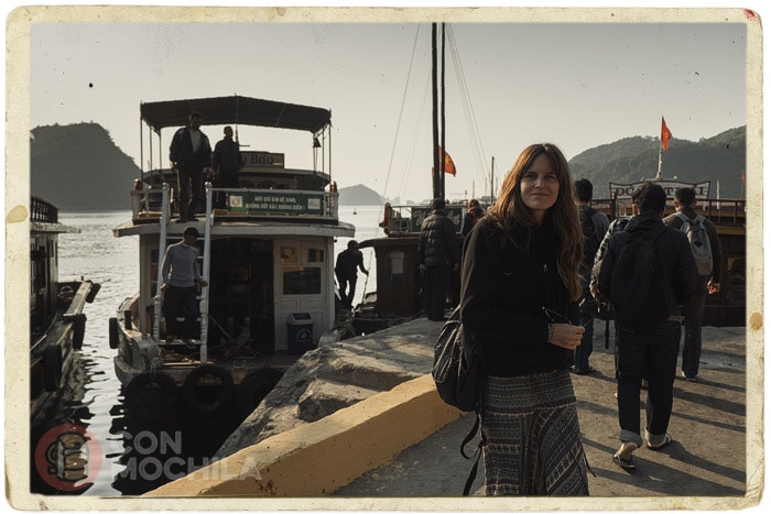 Nos vamos a ver la bahía de Halong