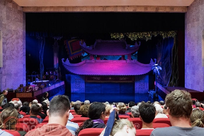 Overview of the Hanoi Water Puppet Theater Stage