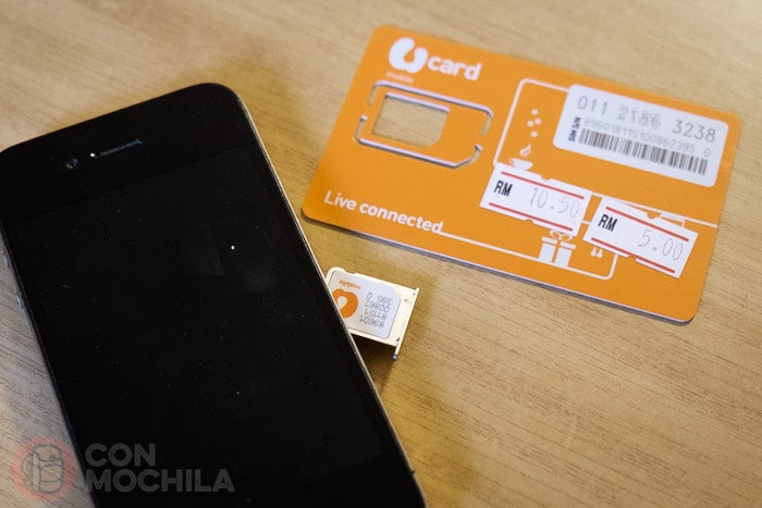Tarjeta SIM de U Mobile