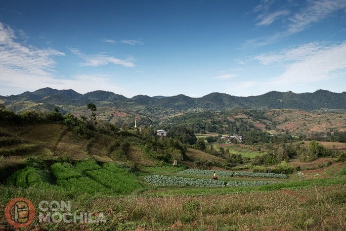 Primeros paisajes del segundo día