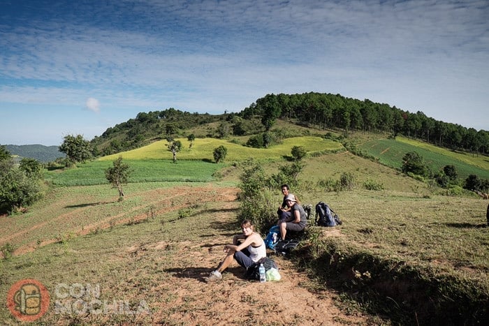 Descanso tras una subidita