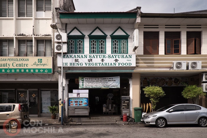 Restaurante Ee Beng vegetarian food de Georgetown