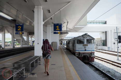 Llegada a la estación de Butterworth