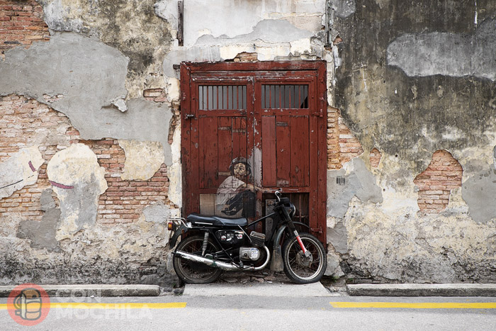 Boy on a bike
