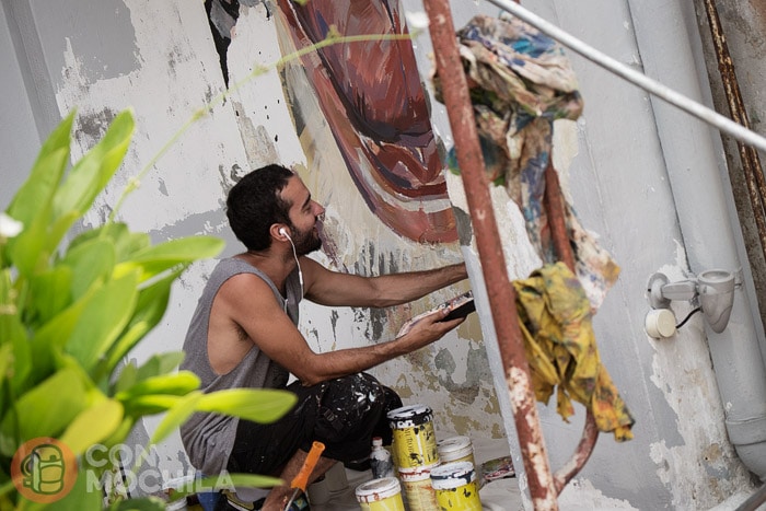 El artista...