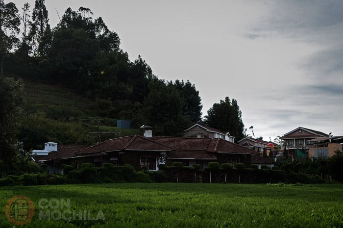 Vistas del hotel desde la carretera
