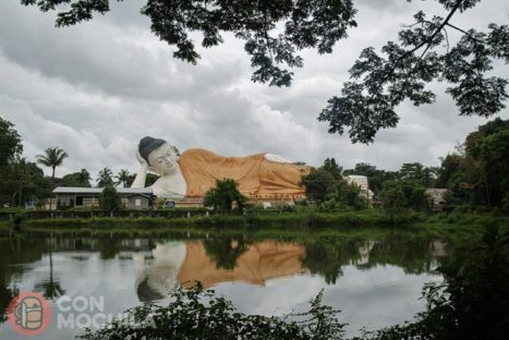 El buda reclinado Mya Thar Lyaung