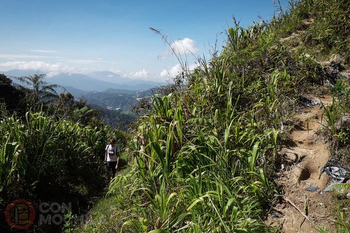 En uno de los trekkings
