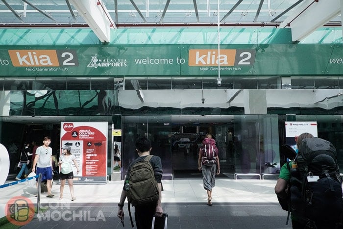 Entrada a la terminal KLIA2
