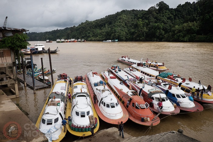 El río Batang Rejang