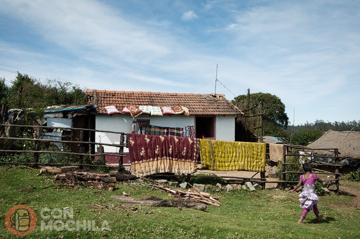 Poblados en el camino