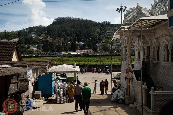 Salimos a dar una vuelta por Ooty