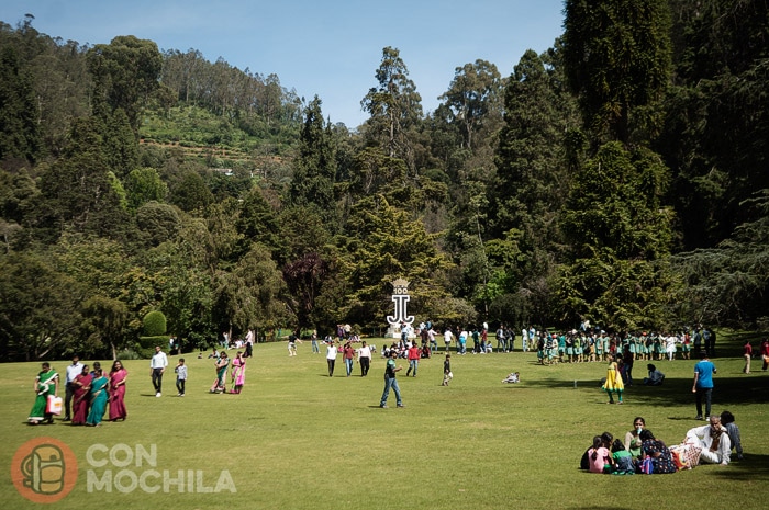 Paseo por el jardín botánico