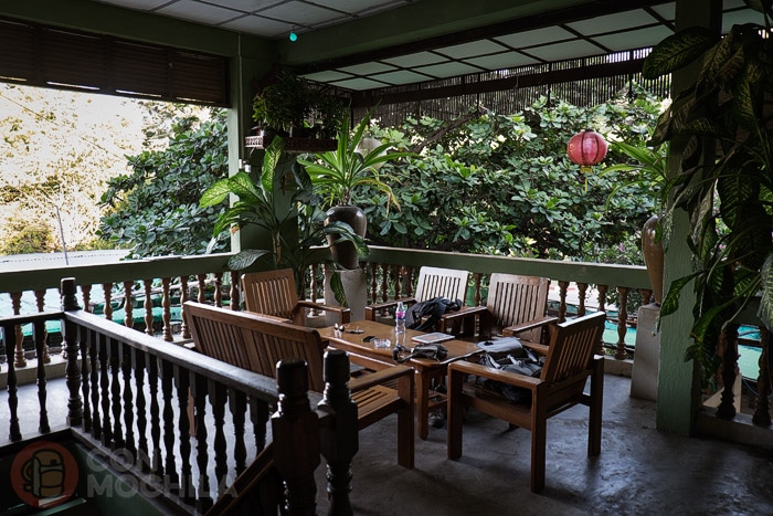 La terraza superior