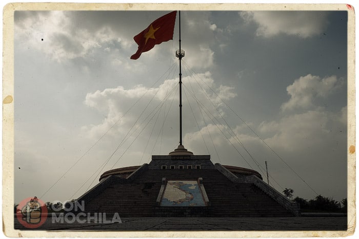 Monumento en el centro de Vietnam