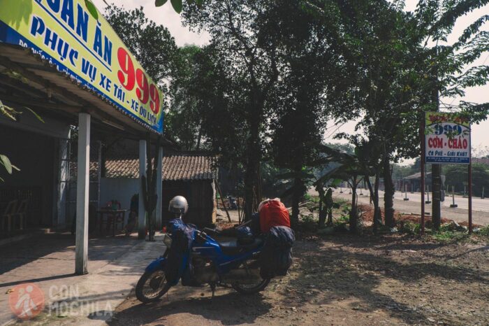 El descanso de la guerrera para tomar café