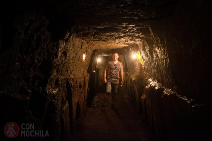 Un túnel un poco más amplio
