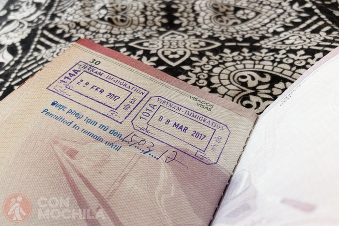 Visado de Vietnam para 15 días gratis