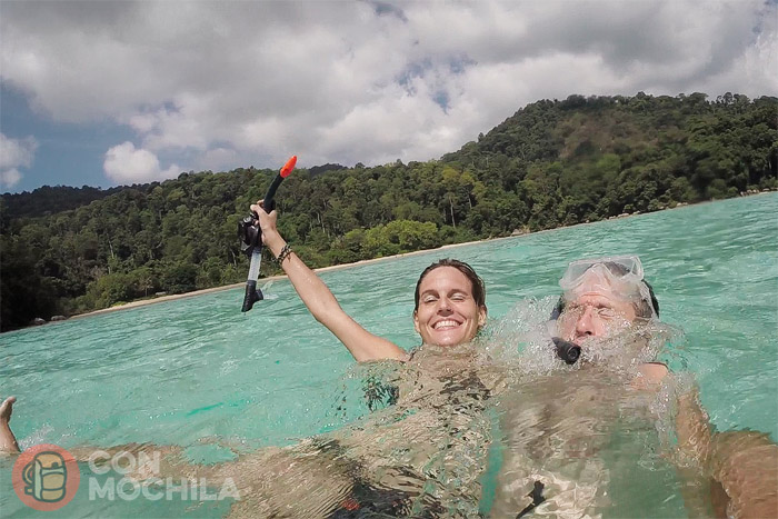 Y los snorkels...