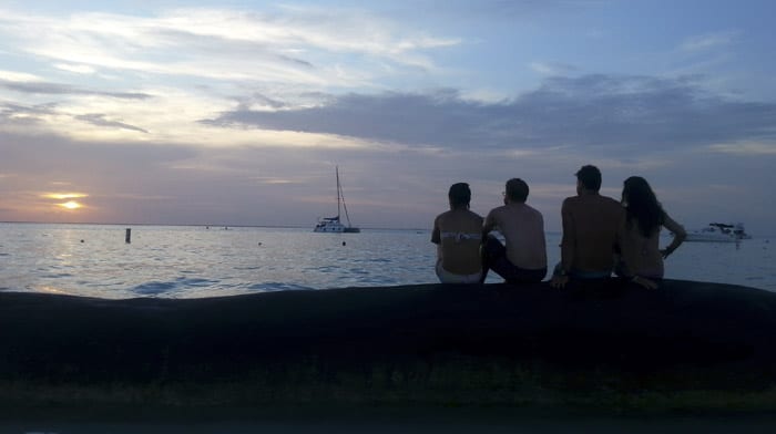 Atardecer en Isla Mujeres