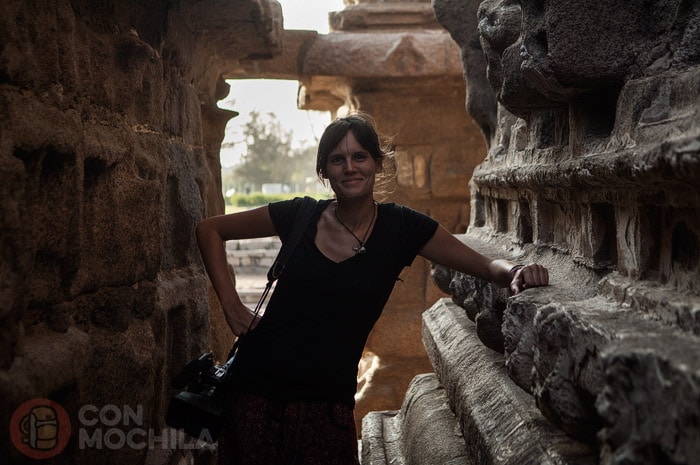 Shore temple desde dentro