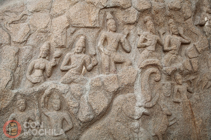 Detalle del bajorrelieve