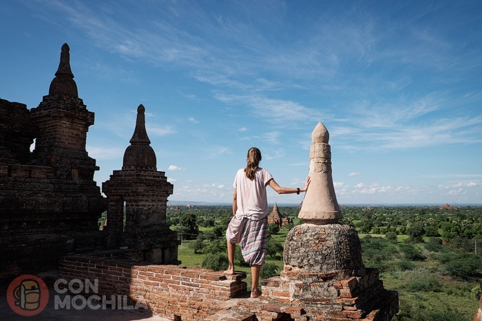 En otro templo con buenas vistas y completamente solos