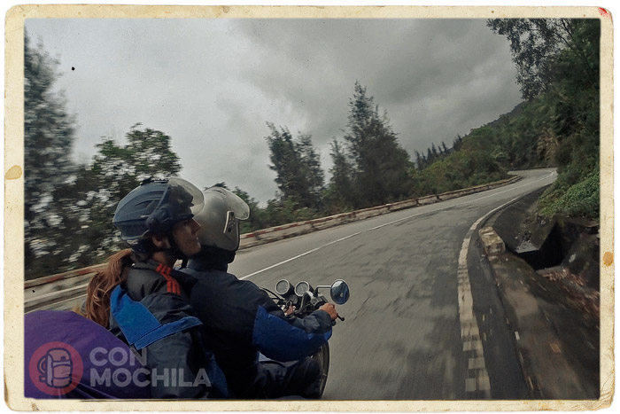 De ruta en dirección Hoi An