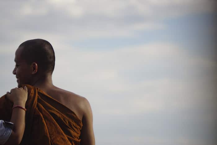 Itinerario de viaje a Camboya: Monje en Camboya