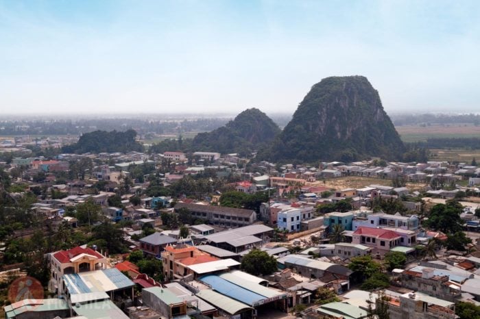 Las Montañas de mármol de Danang