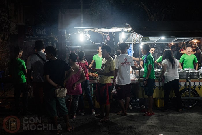 Los puestos de comida