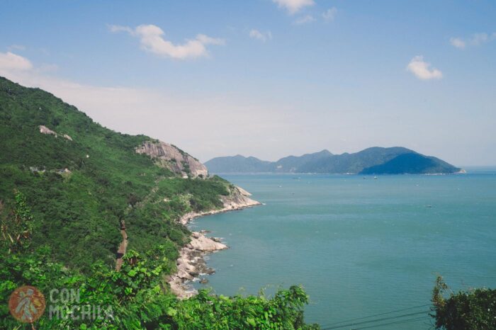 Vistas de la costa