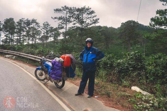 Dándole un descanso a la moto