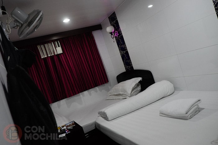 Nuestra habitación en New Guangzhou guesthouse