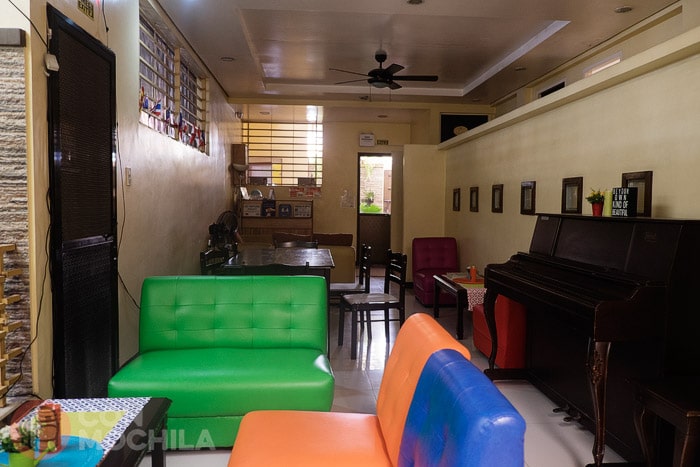El salón desde donde escribo este post