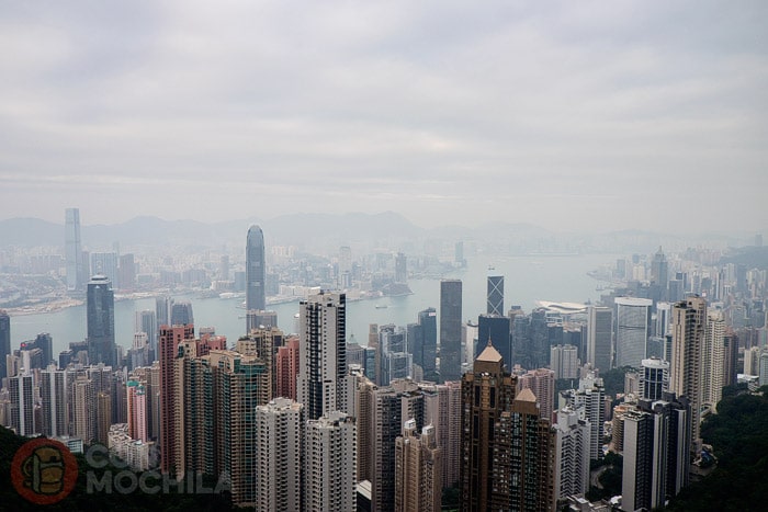 Las vista de Hong Kong