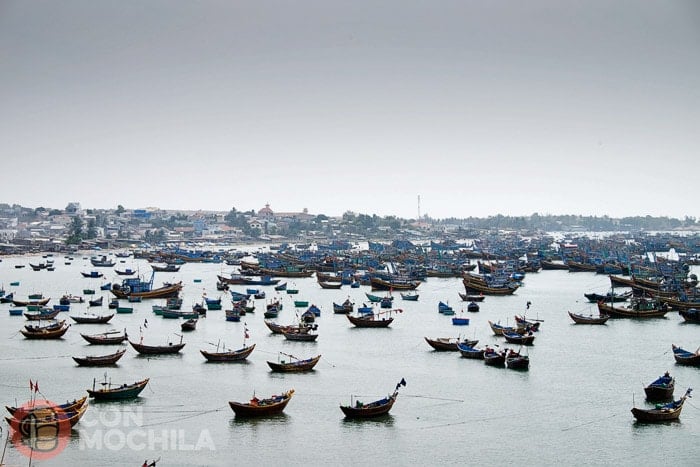 Las barcas de Mui Ne