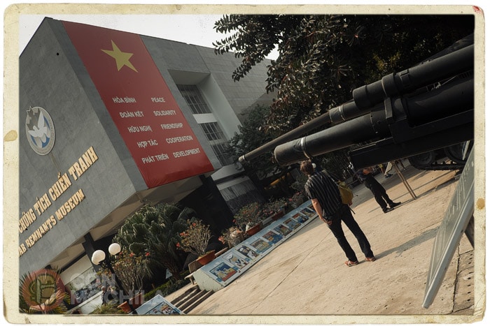 El muse de la guerra de Ho Chi Minh city